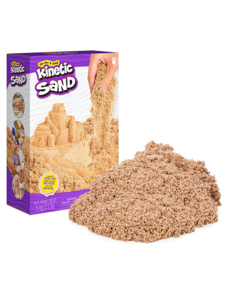 Arena Cinética Spin Master 5kg Natural Marrón Juguete