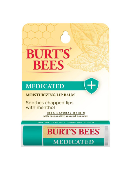 Balm de Labios Medicado Burt's Bees 4.25 g Hidratante Natural