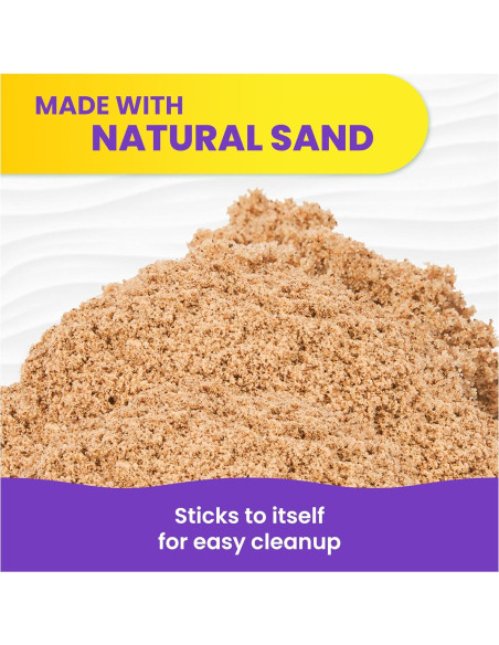 Arena Cinética Spin Master 5kg Natural Marrón Juguete