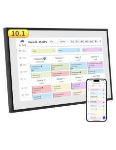 Calendario Digital Inteligente 10.1" Herncptar Pantalla Táctil