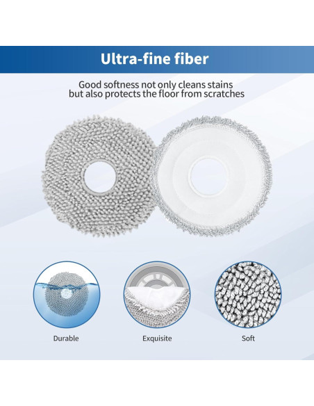 Accesorios de Aspiradora Robot ECOVACS T30s - 22 Piezas