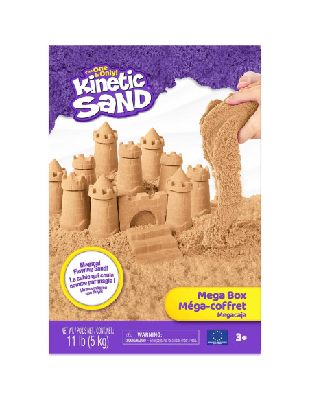 Arena Cinética Spin Master 5kg Natural Marrón Juguete