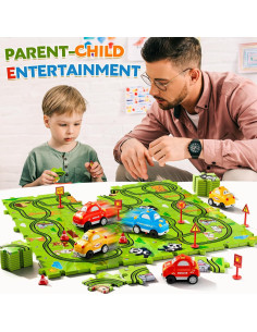 Juego de Pista de Puzzle 64 Piezas Beby Buty para Niños 2