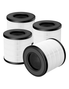 Filtro de Reemplazo HEPA 3-en-1 iSingo PU-P05/AC201B - Paquete de 4