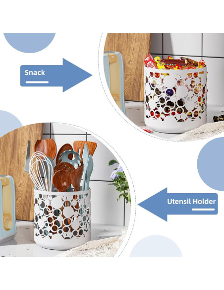 Organizador de Cápsulas de Café MESHDO Blanco 16x16x16 cm