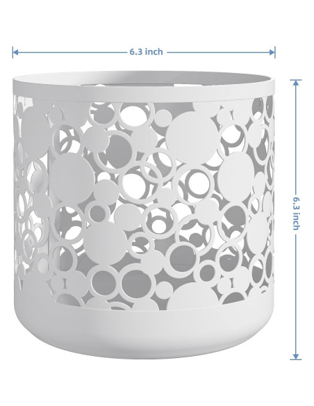 Organizador de Cápsulas de Café MESHDO Blanco 16x16x16 cm