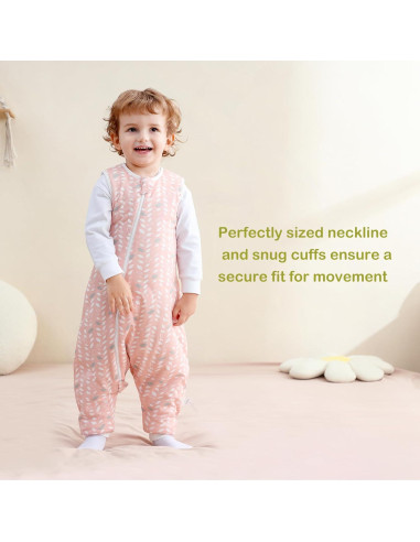 Saco de dormir invierno 2.5 TOG con pies 100% algodón orgánico M