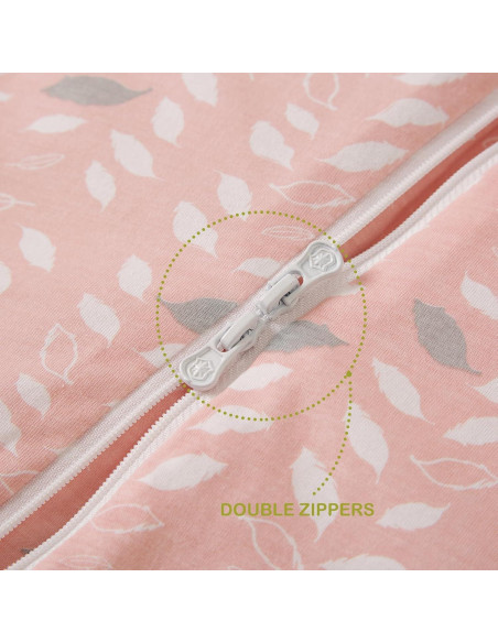 Saco de dormir invierno 2.5 TOG con pies 100% algodón orgánico M