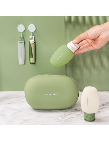 Contenedores de Silicona Reutilizables INUSO 80ml Verde Musgo