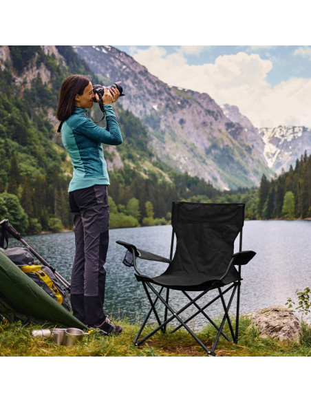 Sillas de Camping Plegables Canpsky 2PCS Soporta 181.4kg