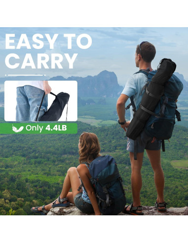 Sillas de Camping Plegables Canpsky 2PCS Soporta 181.4kg