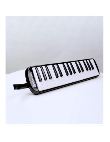 Melódica Vangoa 32 Teclas Negra con Accesorios y Bolsa
