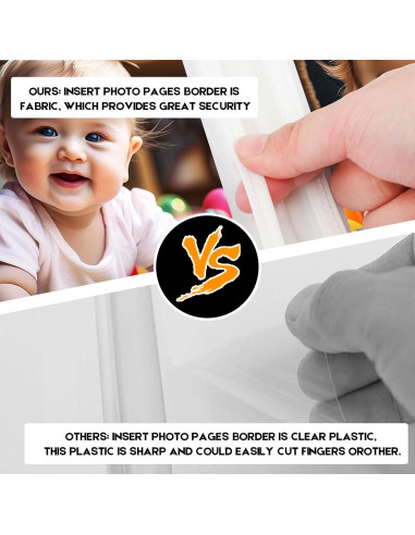 Álbum de Fotos para Bebés Niselity 21 Fotos 10x15 cm Púrpura