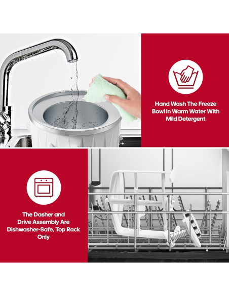 Accesorio Hacedor de Helados InnoMoon para KitchenAid 2L