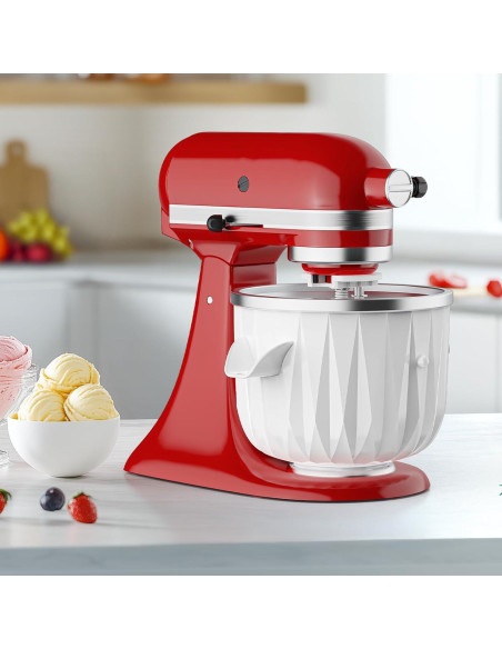 Accesorio Hacedor de Helados InnoMoon para KitchenAid 2L