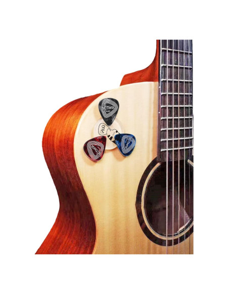 Soporte Adhesivo para Púas de Guitarra Timita - Amarillo