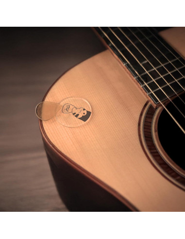 Soporte Adhesivo para Púas de Guitarra Timita - Amarillo