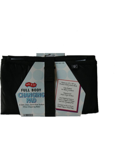 Cambiador Portátil J.L. Childress Extra Grande Negro