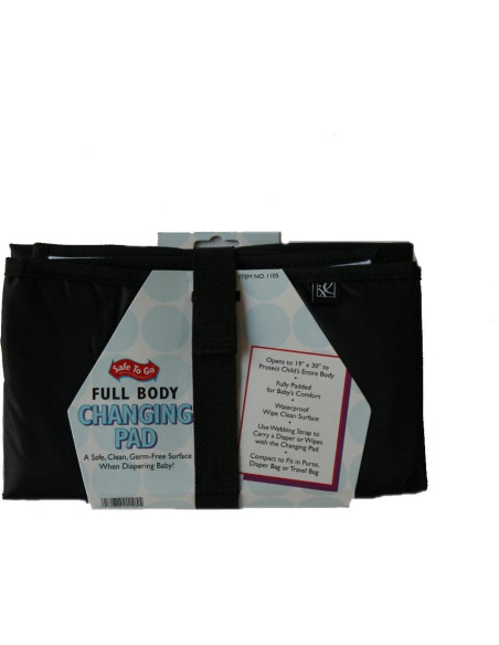 Cambiador Portátil J.L. Childress Extra Grande Negro