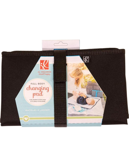 Cambiador Portátil J.L. Childress Extra Grande Negro