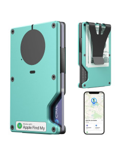 Cartera Slim HPSH Air Wallet con Rastreador Integrado Azul Tiffany