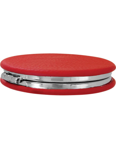 Espejo Compacto Enthoozies de Cuero Sintético 6.35 cm Doble