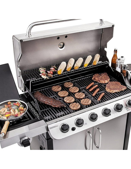 Rejillas de Parrilla Utheer 18" Hierro Fundido para Charbroil