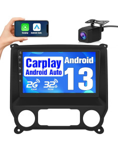 Radio de Coche Android AWESAFE para Chevy Silverado 2014-2018 2