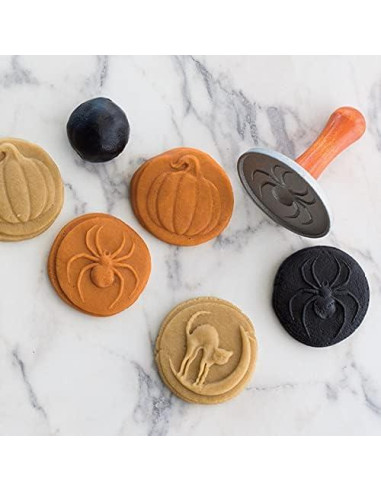 Set de 3 Sellos de Galletas Espeluznantes Nordic Ware 7.62 cm