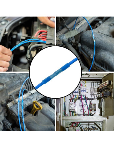 Kit de Conectores de Empalme Térmico 100PCS Intashi - Aislados