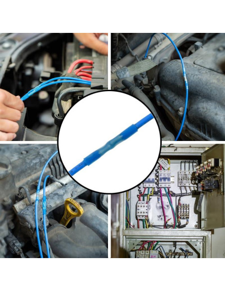 Kit de Conectores de Empalme Térmico 100PCS Intashi - Aislados