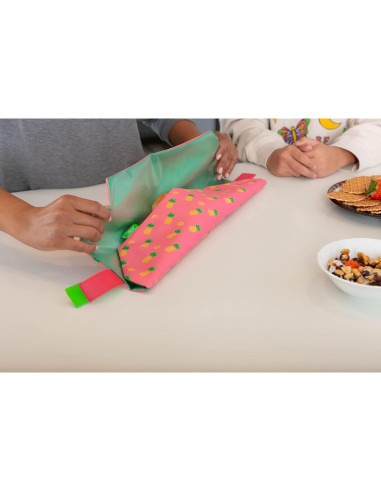 ROLL'EAT Boc'n'Roll Manzana | Bolsa Reutilizable para Sándwich