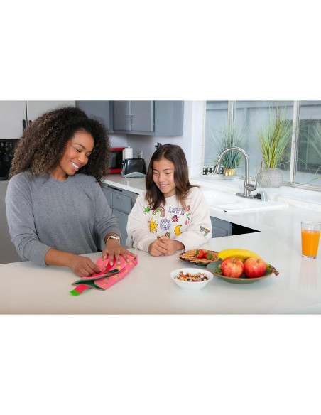 ROLL'EAT Boc'n'Roll Manzana | Bolsa Reutilizable para Sándwich