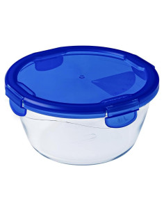 Contenedor Rectangular de Vidrio Pyrex Cook & Go 1.6L