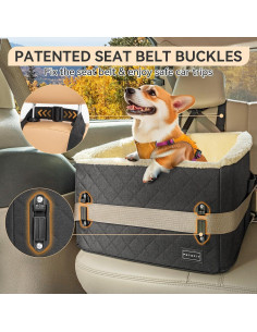 Asiento Elevador para Perros PETSFIT Negro 49x40x34 cm 2