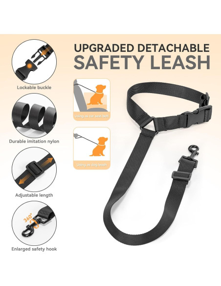 Asiento Elevador para Perros PETSFIT Negro 49x40x34 cm