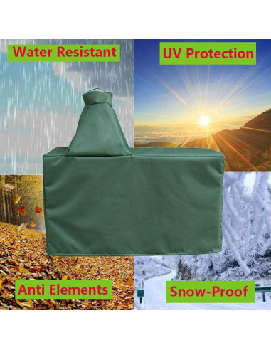 Cubierta para Parrilla Kamado Mini Lustrous Verde 600D 55.88cm