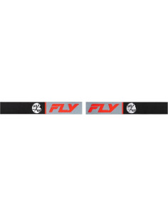 Gafas de Motocross Fly Racing Zone Pro Gris/Rojo Adulto 2