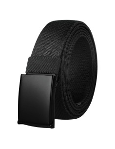 Cinturón elástico para hombres talla grande 68.6-76.2 cm negro