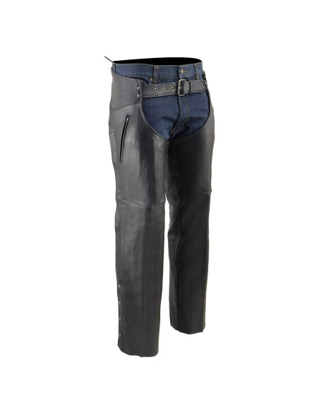 Chaps de Motocicleta de Cuero Premium Milwaukee Leather MLM5502