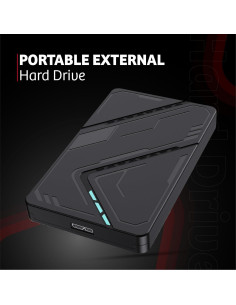 Disco Duro Externo Genérico 160GB USB 3.0 Portátil Negro 2