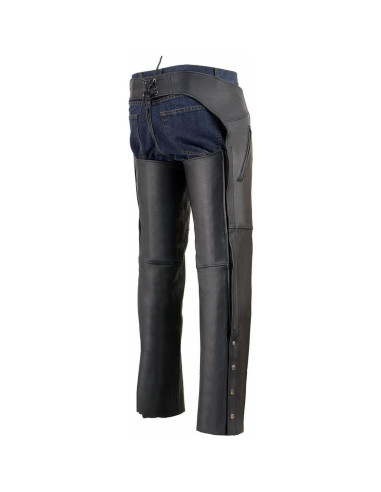 Chaps de Motocicleta de Cuero Premium Milwaukee Leather MLM5502