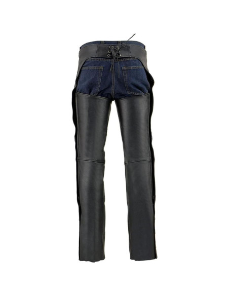 Chaps de Motocicleta de Cuero Premium Milwaukee Leather MLM5502