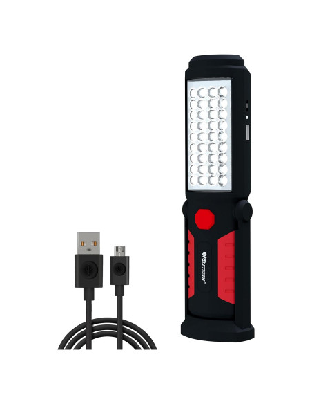 Luz de Trabajo LED Recargable Wolfteeth Magnética 240 Lúmenes