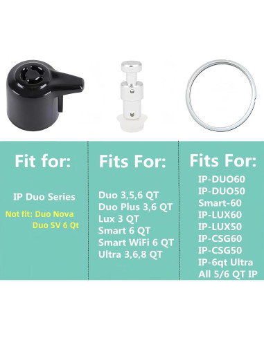 Juego de Piezas de Repuesto Genérico para Olla a Presión 6L