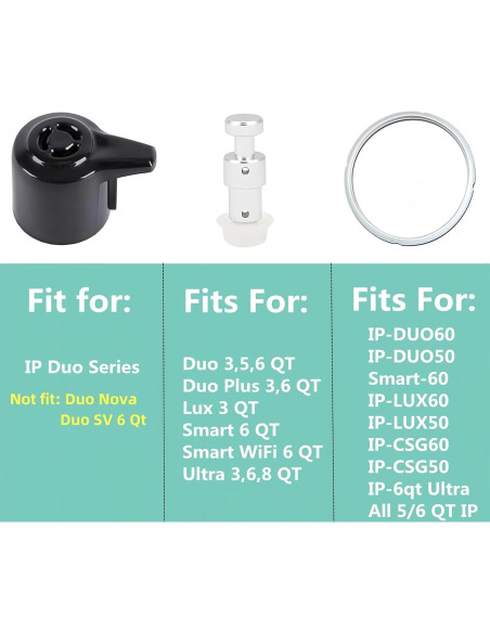 Juego de Piezas de Repuesto Genérico para Olla a Presión 6L