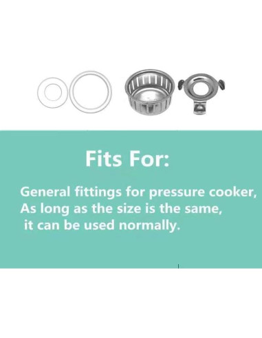 Juego de Piezas de Repuesto Genérico para Olla a Presión 6L