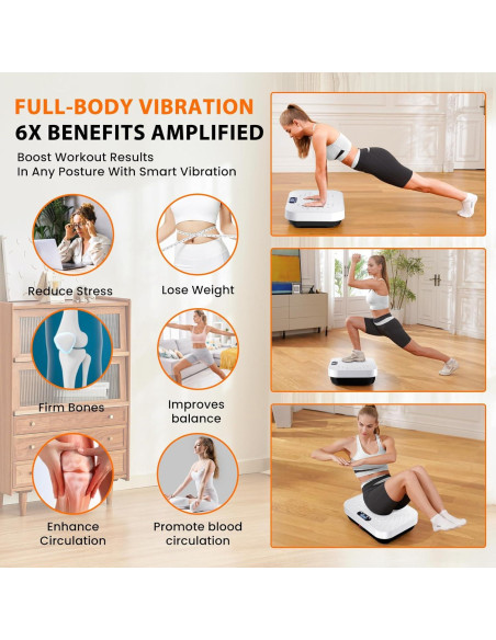 Máquina de Vibración SEDOZIK ZK05, 400 Lbs, Drenaje Linfático