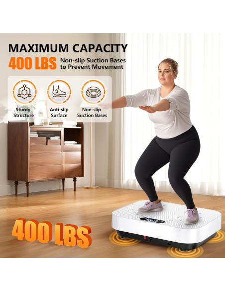 Máquina de Vibración SEDOZIK ZK05, 400 Lbs, Drenaje Linfático