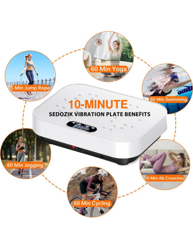 Máquina de Vibración SEDOZIK ZK05, 400 Lbs, Drenaje Linfático